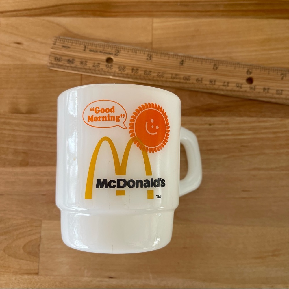 Vintage Fire King McDonald’s mug